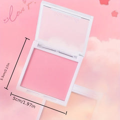 Natural Nude Blush Palette Lightweight for Beginner Female Makeup Artists