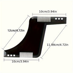 Men Beard Shaping Styling Template Comb - Beard Trim Templates