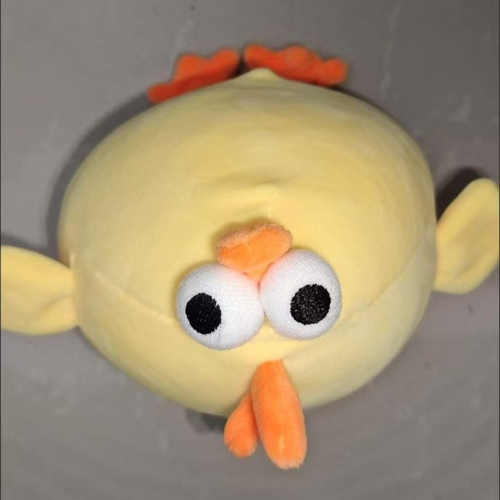 Little Yellow Chicken Plush Toy Soft Stuffed Animal Doll Perfect Gift for Kids