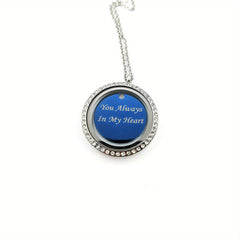 Personalized Screw Cap Pet Memorial Pendant with Name Plate