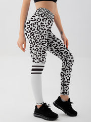 Leopard Print Yoga Leggings High Stretch Breathable Women's Activewear