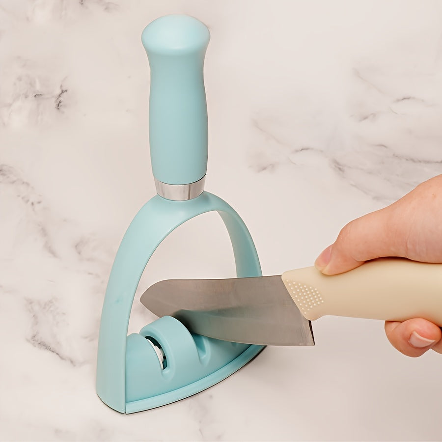 U Handle Sharpener Multifunction Tungsten Steel Ceramic Diamond Tool
