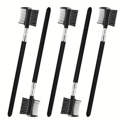 Eyelash Comb Eyebrow Comb Set for Separating Lashes and Keeping Eyebrows Tidy