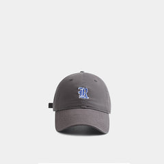 Embroidered Baseball Cap All Seasons Peaked Cap