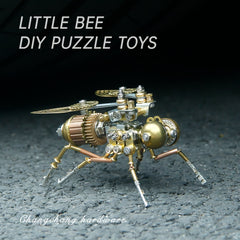 Steampunk Mechanical Bee Metal Puzzle Model DIY Kit