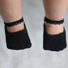 Baby Girl Lace Boat Socks Soft Cotton