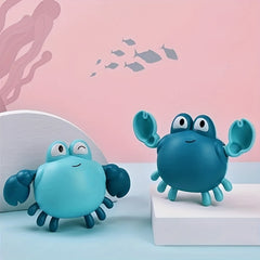 One Piece Bathroom Swimming Bath Toy Splash Cartoon Crab for Infants