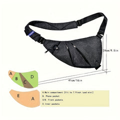 Anti Theft Crossbody Sling Bag Shoulder Bag