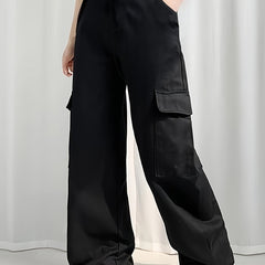  Wide Leg Cargo Pants With Pockets