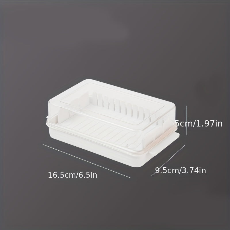Butter Cutter Cheese Container with Lid Slic