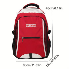 Stylish Nylon Backpack Large Capacity Schoolbag