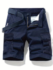 Men's Cotton Cargo Shorts for Summer