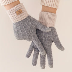 Winter Touch Screen Knitted Gloves for Women and Men