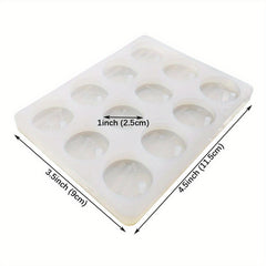 12 Zodiac Constellations Resin Molds Round Zodiac Sign Epoxy Resin Molds