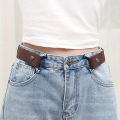 Unisex Elastic Belt for Men Women No Bulge No Hassle