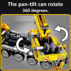 1008pcs City Series Construction Truck Blocks
