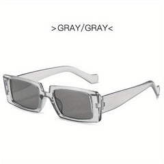 Rect. Sunglasses Women Men Anti Glare UV400