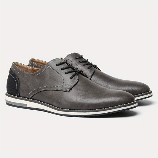 Men's Oxford Shoes Lace up Dress Shoes For Business Wedding