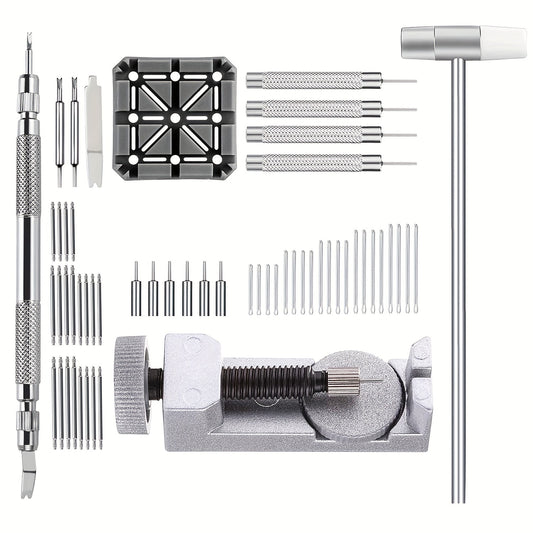 Watch Band Strap Link Pins Remover Tool Set with 6 Tips Replacement