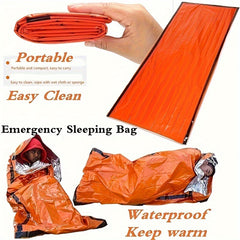 Emergency Sleeping Bag Thermal Insulation Waterproof Polyester
