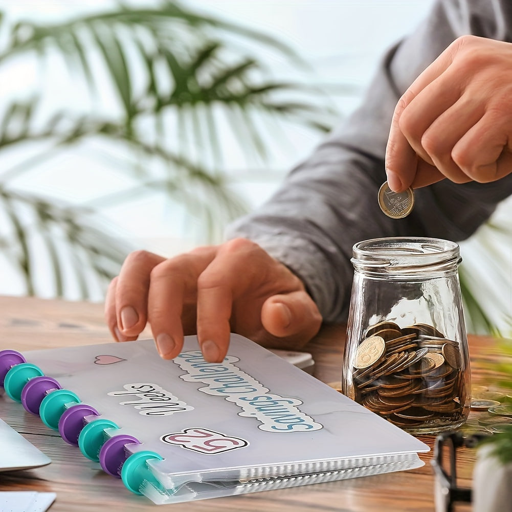 52 Weeks Savings Challenge Money Saving Book