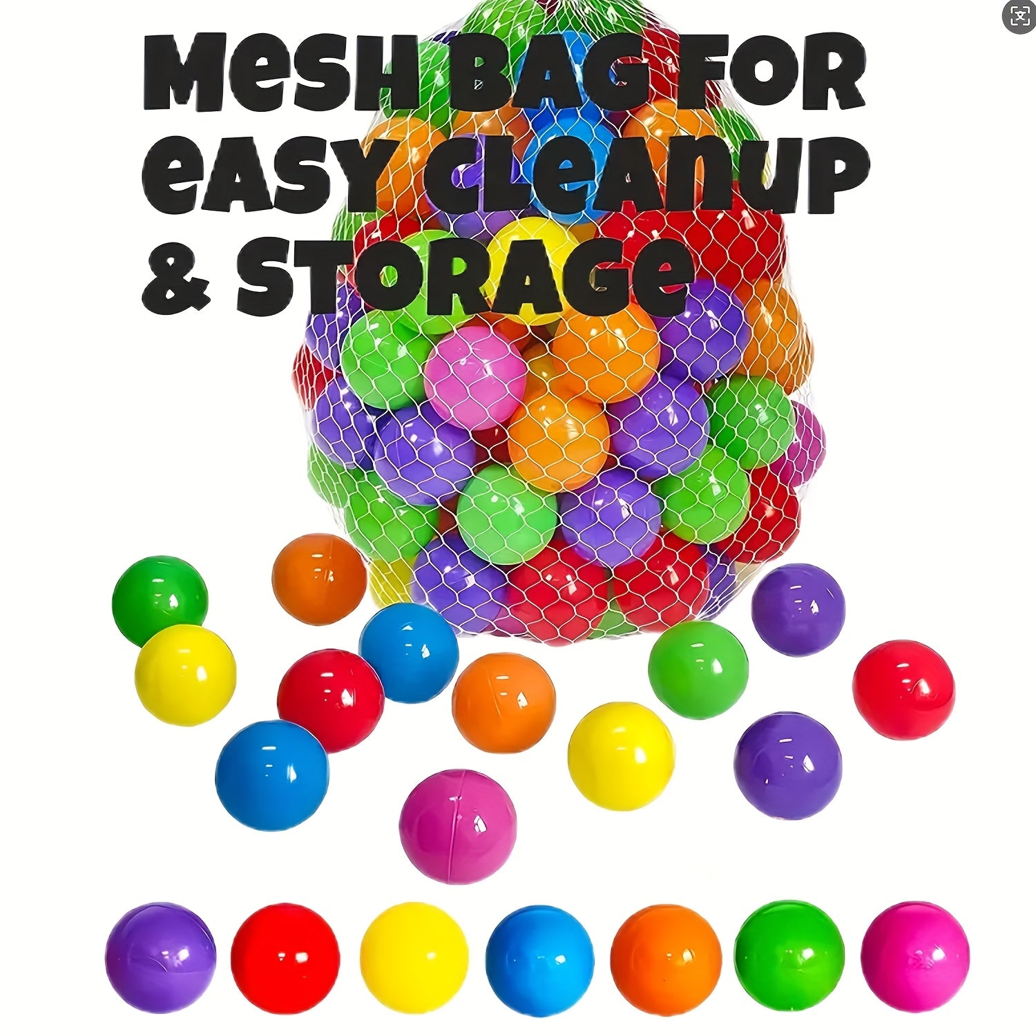 Soft Plastic Ball Pit Balls Non Toxic Colors Indoor Play