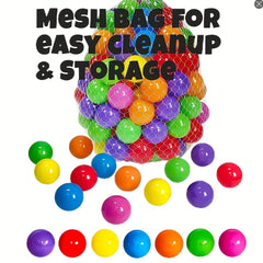 Soft Plastic Ball Pit Balls Non Toxic Colors Indoor Play