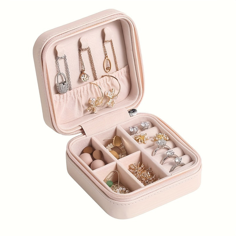 Portable Jewelry Organizer: Travel-Friendly Storage Box