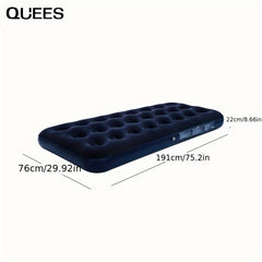 Inflatable Mattress with 2 Pillows - Portable Air Bed for Home and Camping