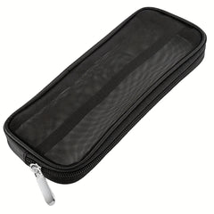 Breathable Mesh Makeup Brush Pouch Toiletry Bag Travel Toothbrush Bag