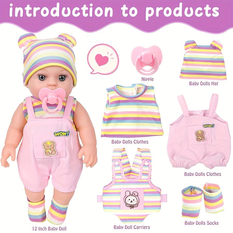 12" Doll Clothes Set & Backpack, Thanksgiving Outfit