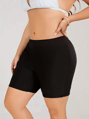  High Rise Stretch Vacation Swimsuit Shorts