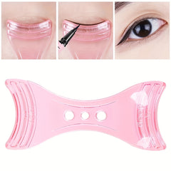 Eyelash Tool with Eyeliner Template Stencil and Comb