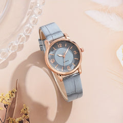 Kids Two Dial Quartz Watch Alloy Gift For Girls