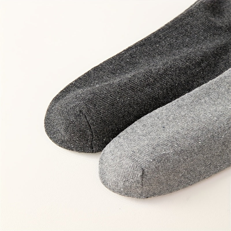 Snowflake Print Mid Tube Socks Women's Stockings