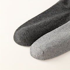 Snowflake Print Mid Tube Socks Women's Stockings