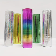 5 Rolls Foil Serpentine Streamers Party Decoration