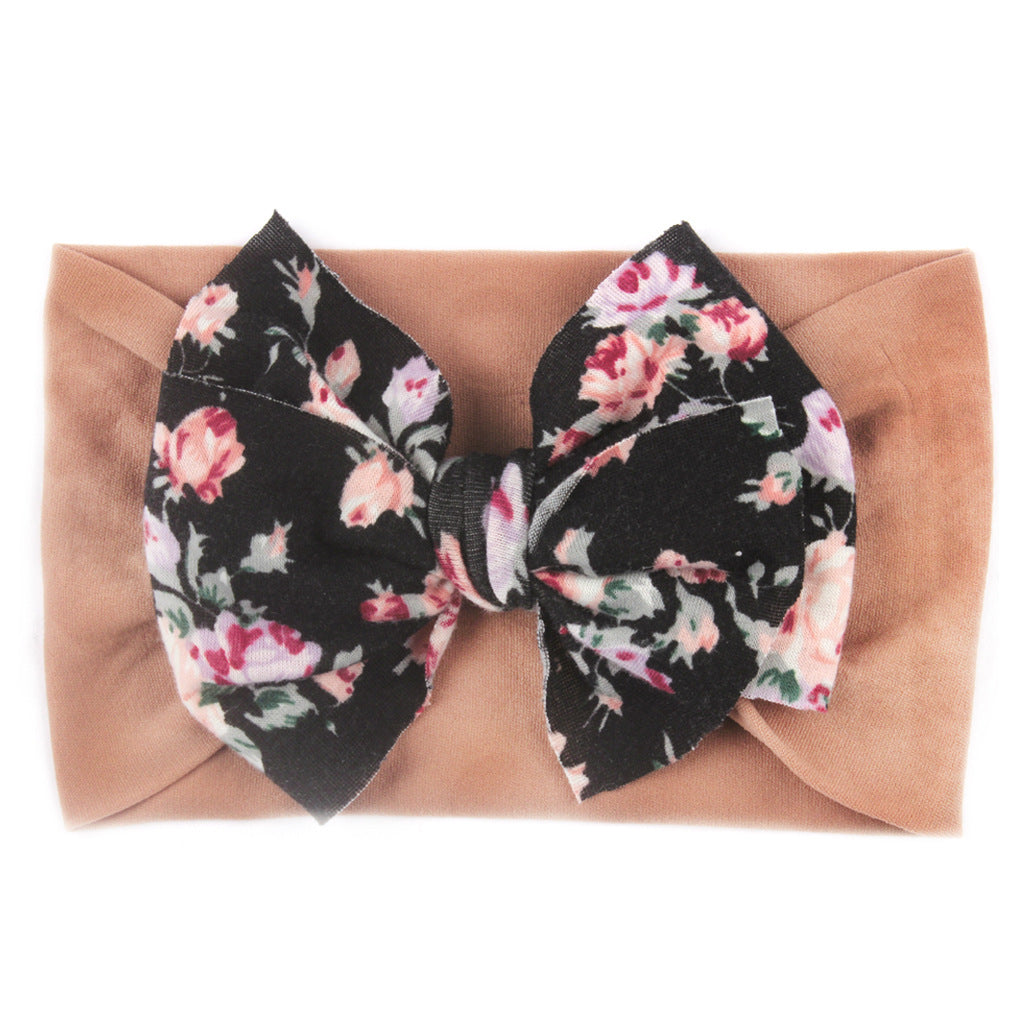 European American Baby Hairband Bow Nylon Hairband