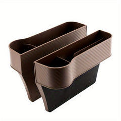 Car Seat Gap Filler Organizer Storage Box Cup Holder