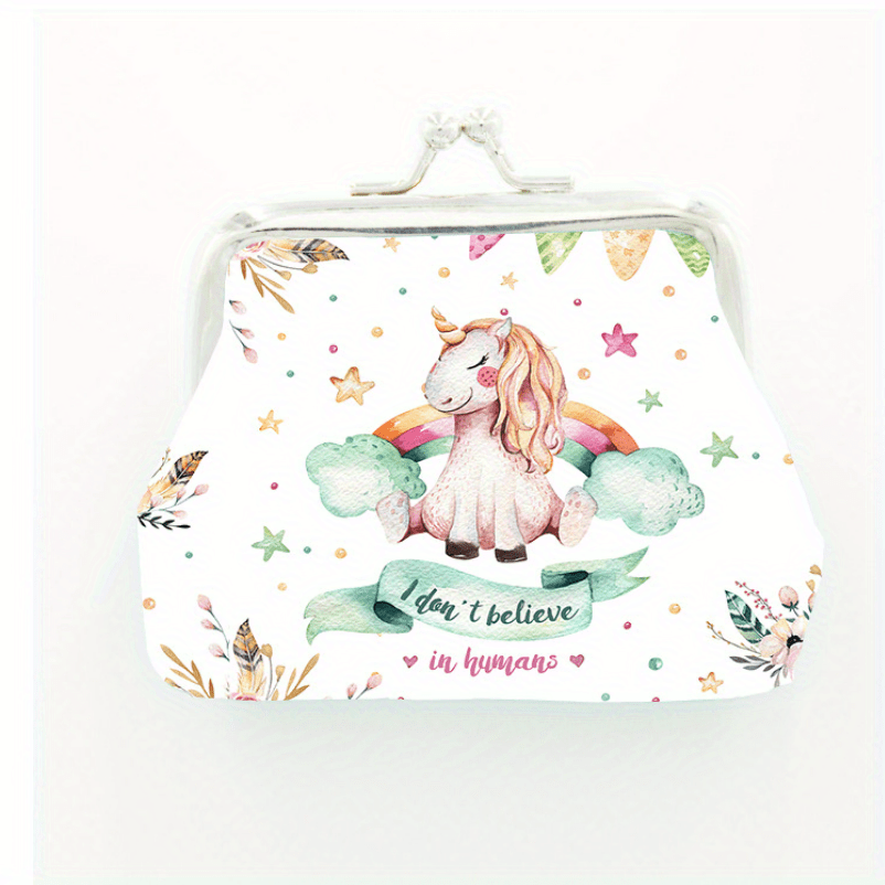 Cartoon Pony Small Storage Bag Key Coin Purse Gift