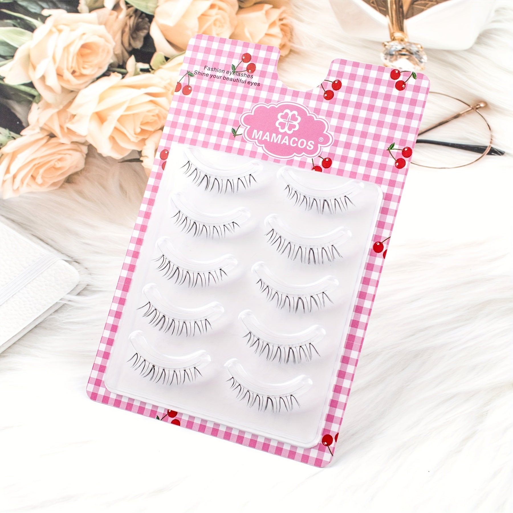 5 Pairs Lower False Eyelashes Natural Reusable Soft Lashes Extension