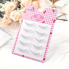 5 Pairs Lower False Eyelashes Natural Reusable Soft Lashes Extension