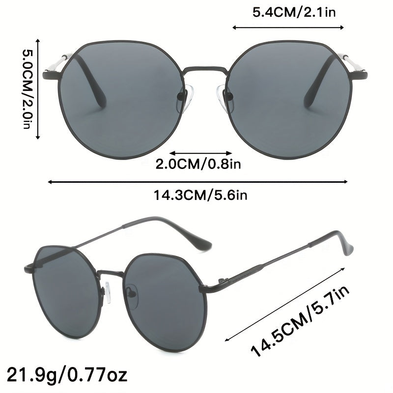 Men's Sunglasses for Fishing Driving with Sun Visor and Eyewear Case