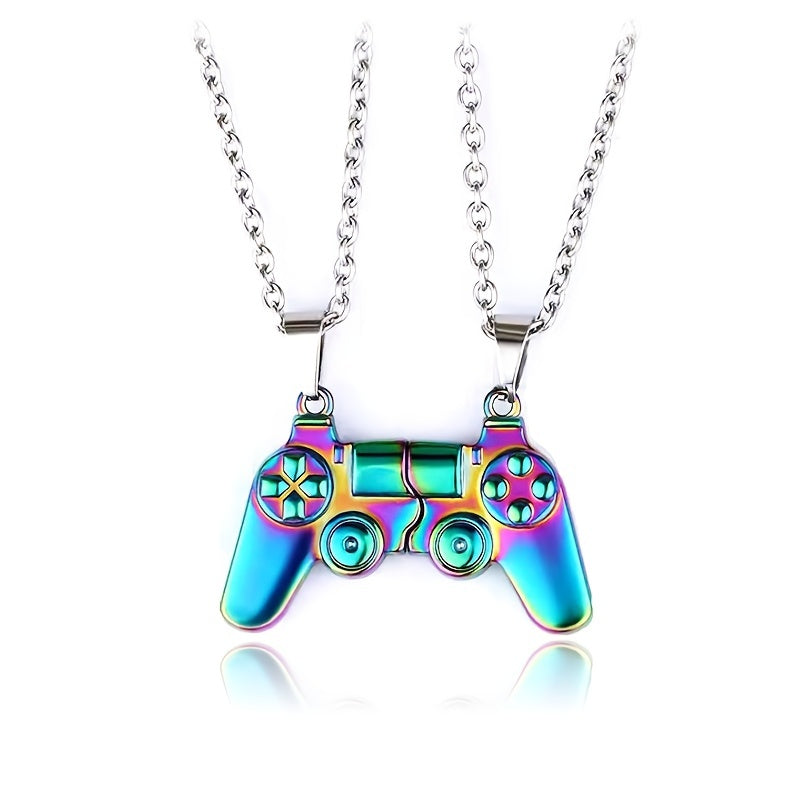 Boys Magnetic BFF Friendship Game Controller Necklaces Kids Accessories