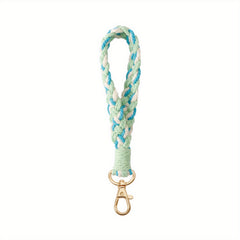 Yiflin Boho Keychain Wrist Lanyard For Keys