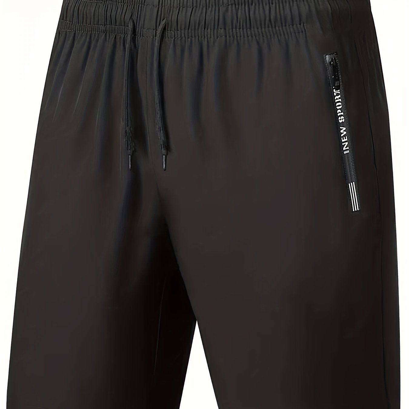 Comfy Zipper Pockets Men's Casual Shorts for Summer