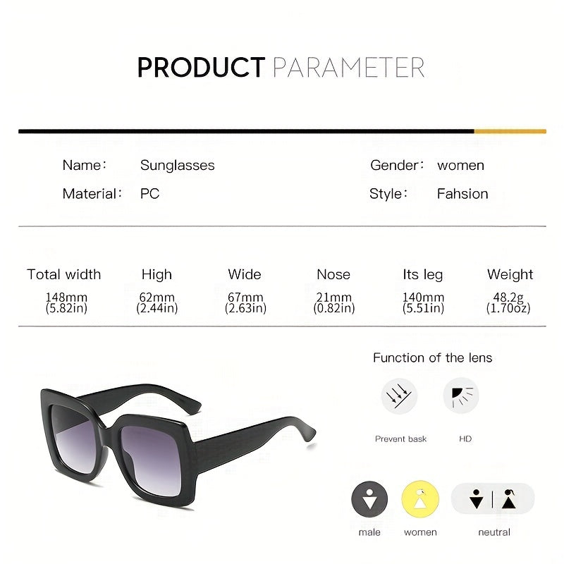 Men's Vintage Three Frame Sunglasses with UV Protection