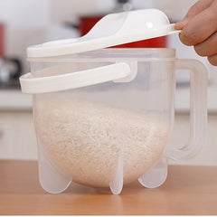 Efficient Rice Washer & Strainer, Durable Plastic, Kitchen