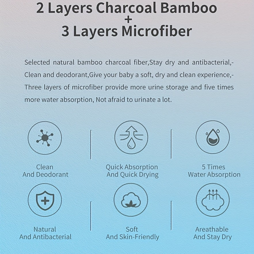 5 Layer Bamboo Charcoal Mat with Ultrafine Inner Layers