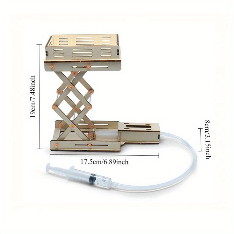 DIY Hydraulic Elevator Plug in Model Fun Teaching Tool